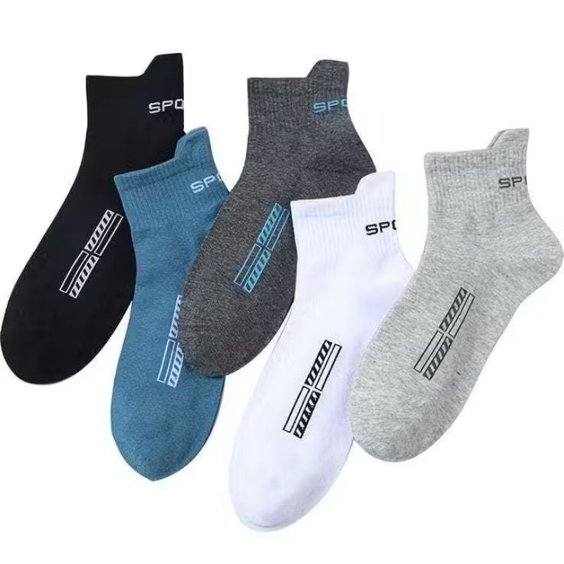 MATA 3 คู่ (SPORT EARS) ถุงเท้ากีฬาแบบสั้นเหนือเข่าสําหรับผู้ใหญ่ชายและหญิง