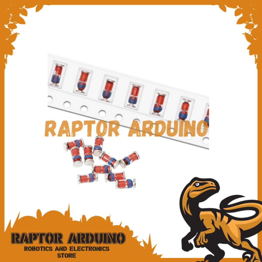 SMD Zener ไดโอด 0.5w ไดโอด 9v1 9.1v 9.9v 1/2W 1/2 0.5 w 9.91V 0.5w