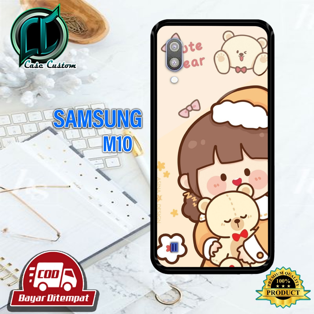 เคส SAMSUNG M10 ใช้งานได้สําหรับโทรศัพท์ทุกประเภท ยัง [RORO JUMP Motif] _เคสเงาล่าสุด _เคสแบบกําหนดเ