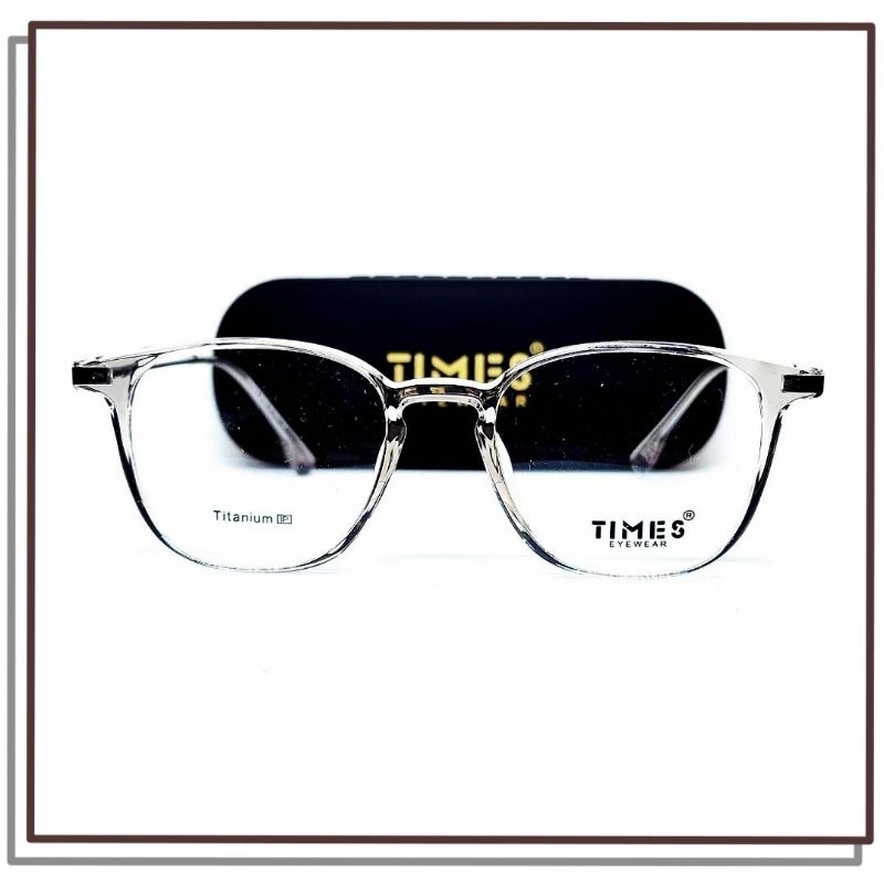 TIMES 2354 TITANIUM EYEGLASSES FRAME Cool Elegant รุ่นยืดหยุ่น Handle Light Strong ทนทานราคาคุณภาพดี