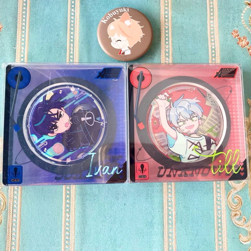[Ready Ivan] OFFICIAL Alien Stage Round Badge pin + ตัวป้องกันป้ายอะคริลิค alnsstage Alien vivinos q