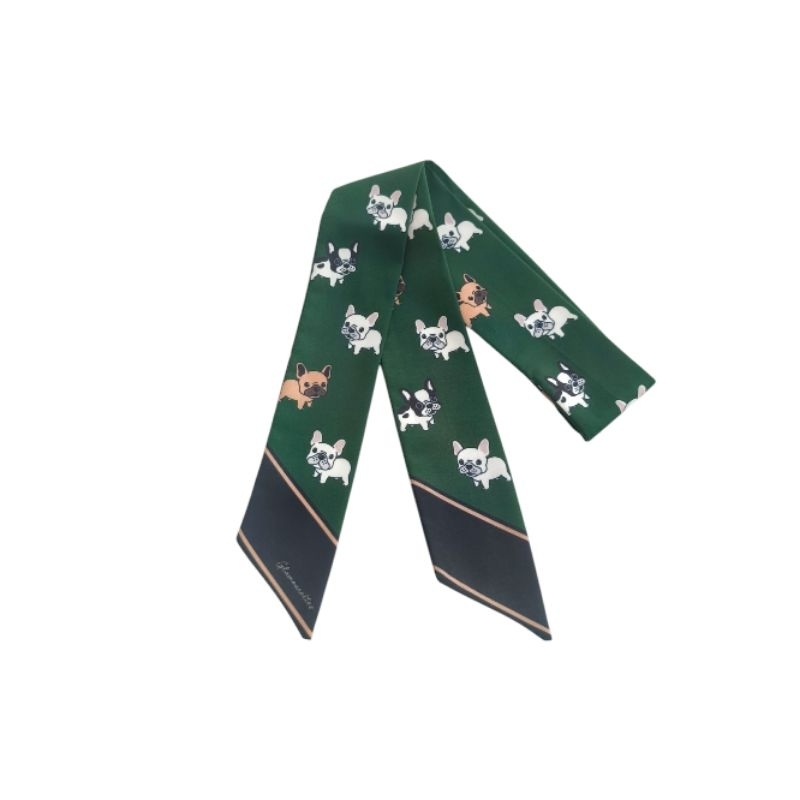 Twilly Scarf Scarf Bag Bandana Frenchie Dog Pet