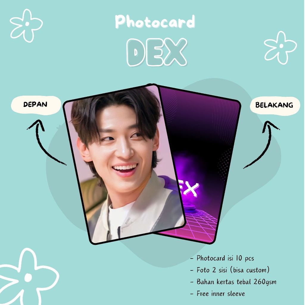 (10 ชิ้น) PHOTOCARDS DEX - KIM JIN YOUNG
