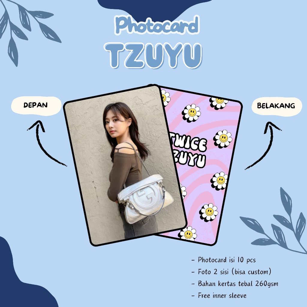 (10 ชิ้น) TZUYU TWICE PHOTOCARD