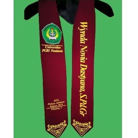 สายสะพายคอสตูม (รับปริญญา PPG รับปริญญาโรงเรียน)