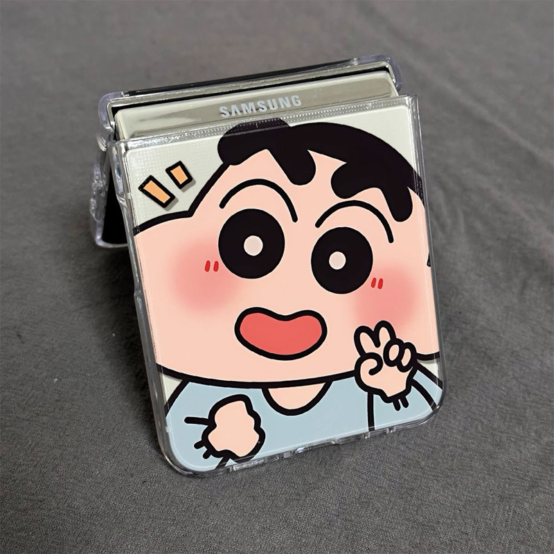 SAMSUNG FLIP CASE - SINCHAN EDITION