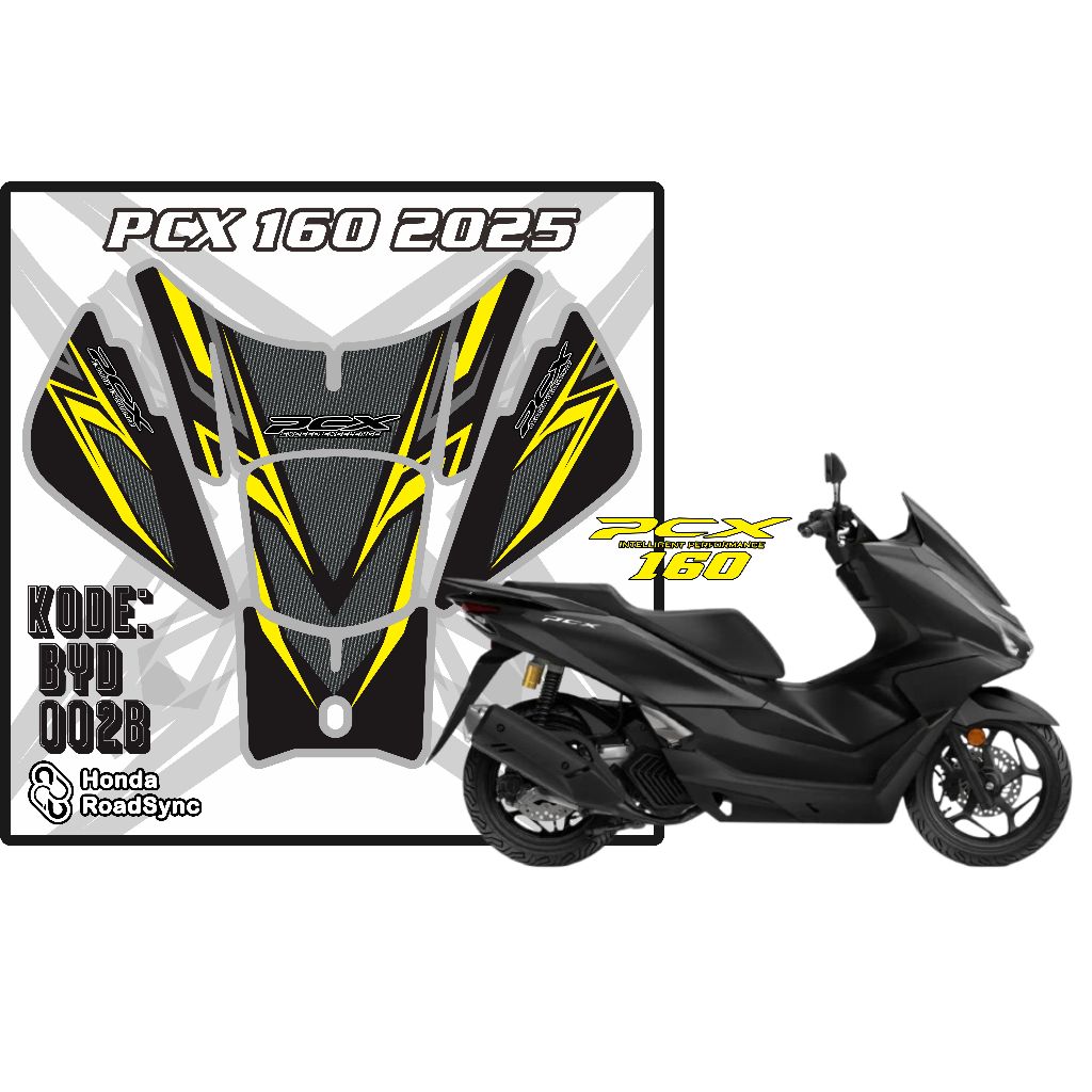 ชุดสติ๊กเกอร์ Tankpad Sidepad HONDA PCX 160 ALL PCX 160 สติ๊กเกอร์ Generik PCX 160 2025 Up