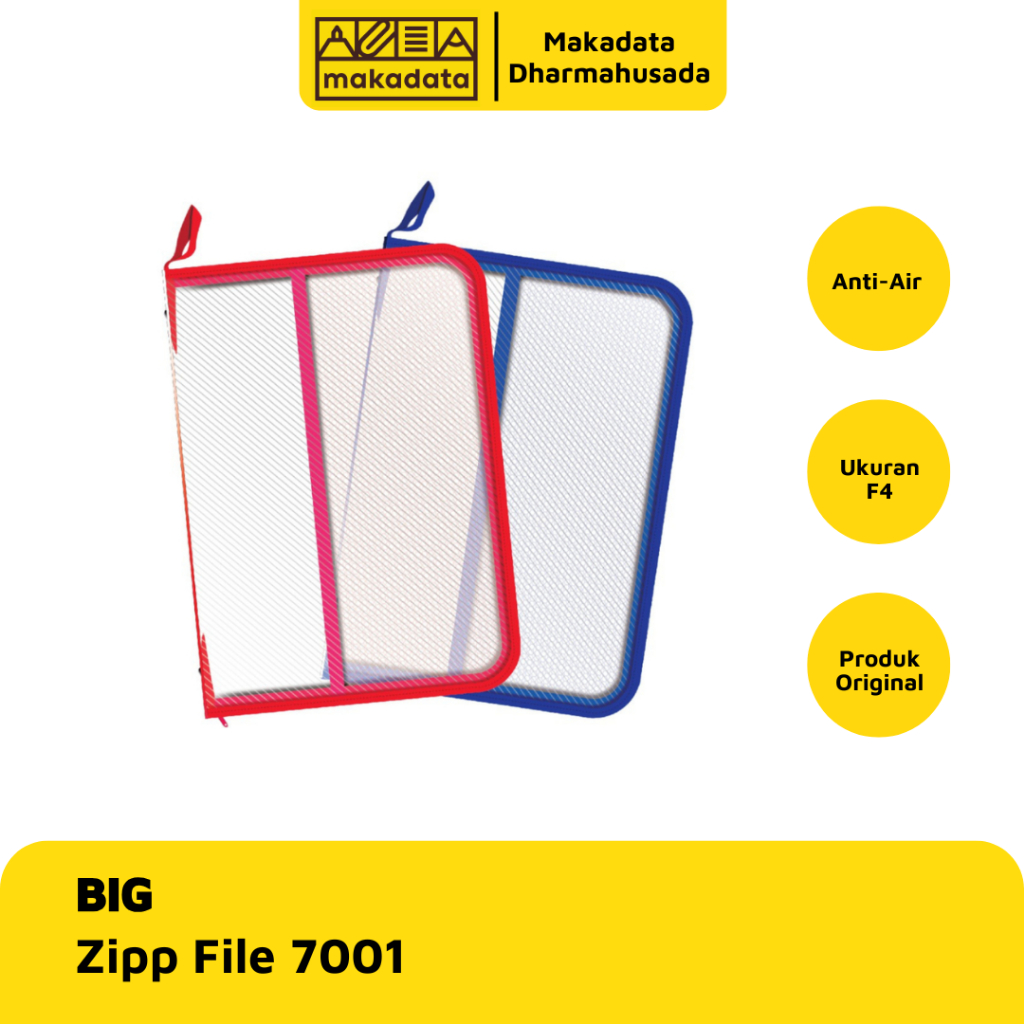 ZIPP FILE / ZIPPER BAG / BIG DOCUMENT MAP 7001 JUMBO ZIPPER