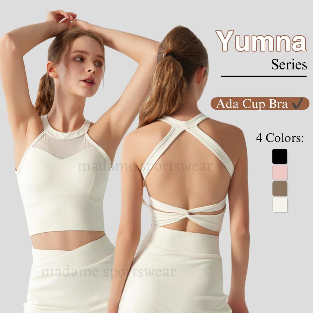 MSW – Yumna Series – สปอร์ตบรา คล้องคอและกระโปรง Skort กางเกง Tennis Golf ชุดกีฬาผู้หญิง