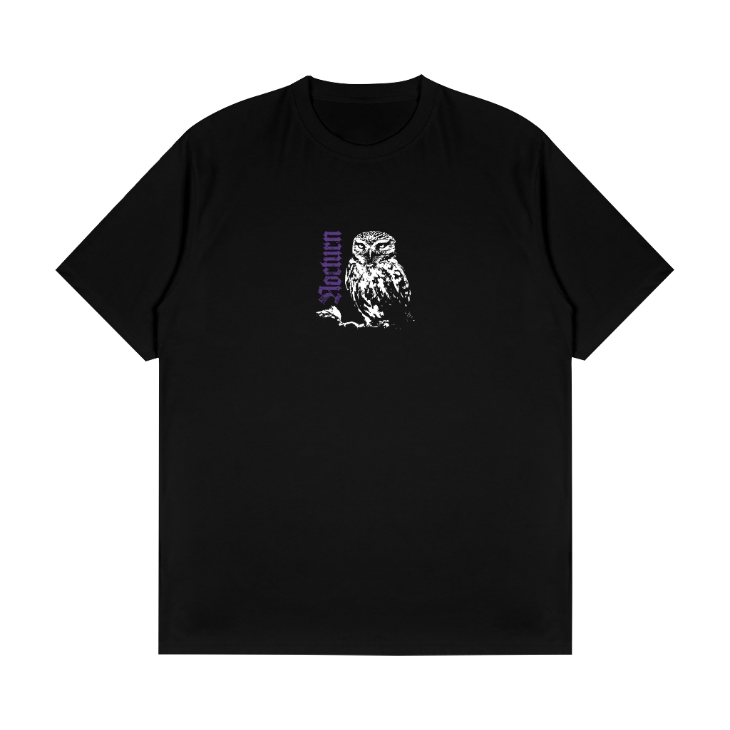 เสื้อยืดเด็ก Hiverage mockup nocutrn unisex สีดํา