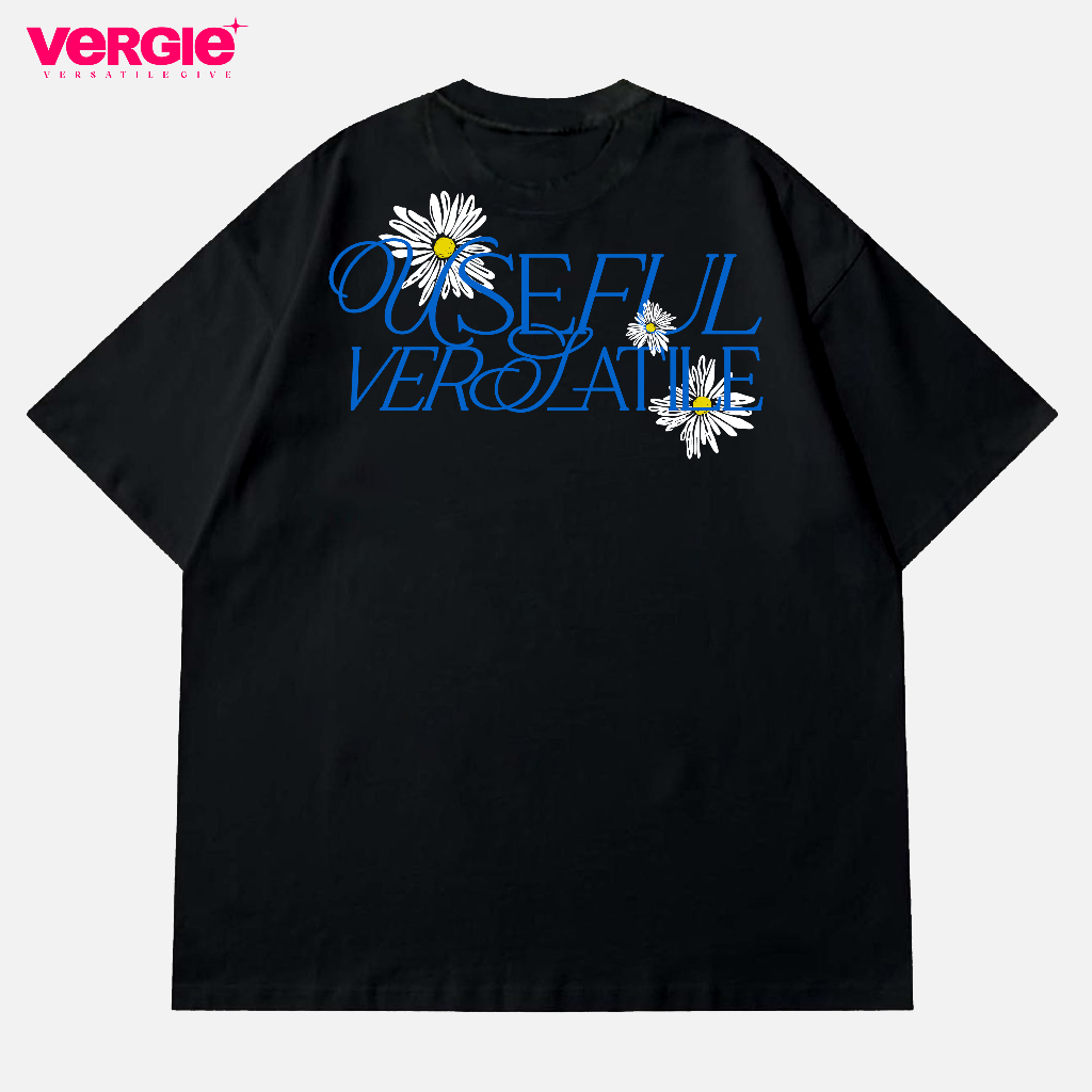 โลคาล์ VERGIE | ใช้เต็มอย่าง | เสื้อยืด Distro Brand Local Original Clothing Quality Streetwear Clot