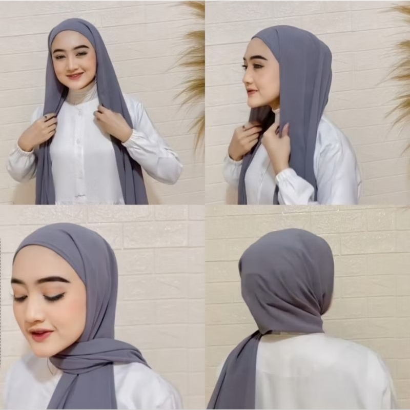 ผักดองสําเร็จรูปของมาเลเซีย | Pashmina JERSEY MALAY 2IN1 | Pashmina MLAY PREMIUM JERSEY