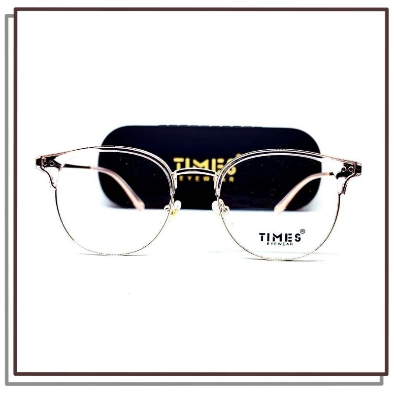 TIMES 2342 EYEGLASS FRAME CLUBMASTER รุ่น Cool Elegant ยืดหยุ่น Handle Light Strong ทนทานราคาคุณภาพด