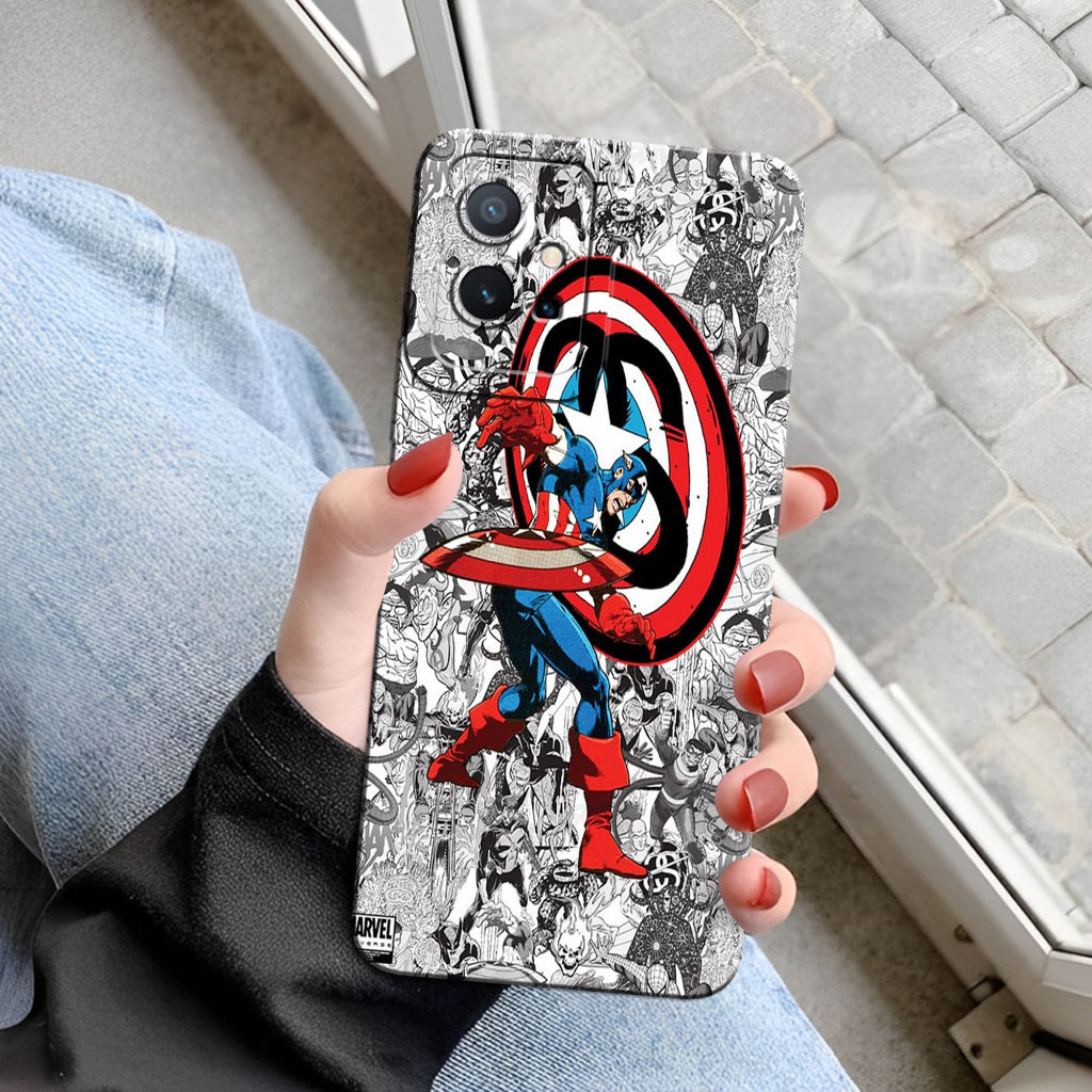 เคส VIVO Y75 / T1 5G ล่าสุด - เคส Levioracase - เคสแฟชั่น Spiderman - เคส VIVO Y75 / T1 5G Softcase 