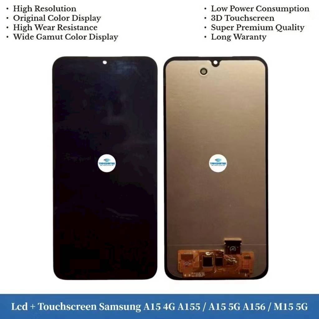Lcd + หน้าจอสัมผัส Samsung A15 4G A155 / A15 5G A156 / M15 5G