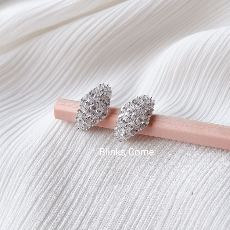 Blinks.come - ต่างหู Reily marquise | ต่างหูเกาหลี | ต่างหูผู้หญิง