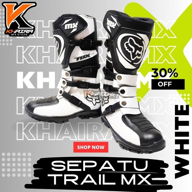 รองเท้า Trabass Adventure Motocross Trail/รองเท้านิรภัย enduro racing