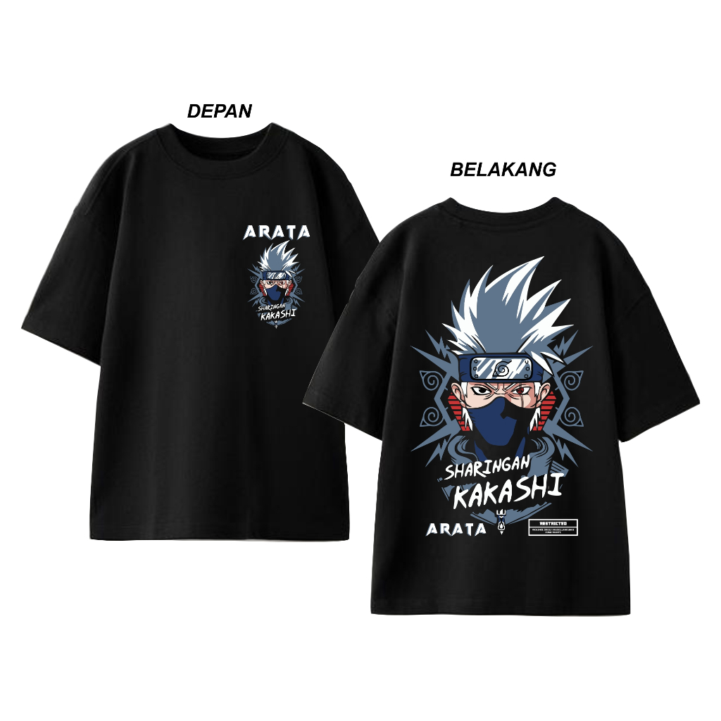 TOCA ANIME DISTRO T-SHIRT / BEST POPOULAR ANIME MOTIF 8 - 16 ปี