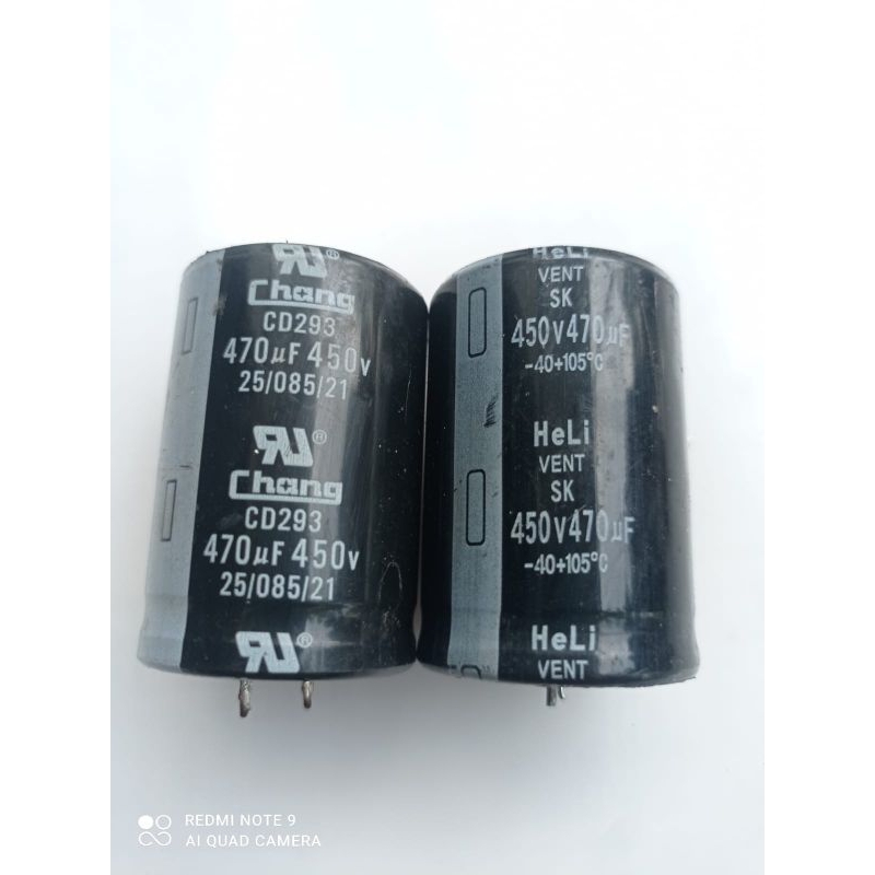 ELCO 450v 470uF ของแท้