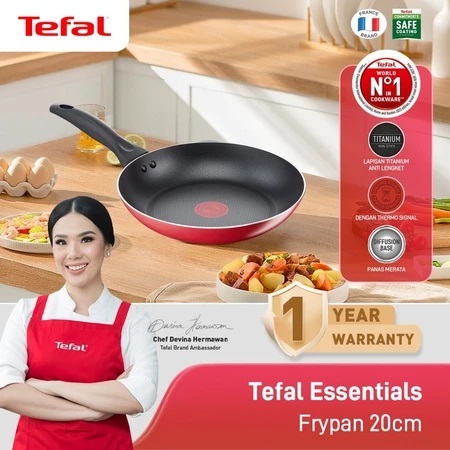 TEFAL ESSENTIALS FRYPAN / กระทะไม่ติดกระทะ 20CM 24CM