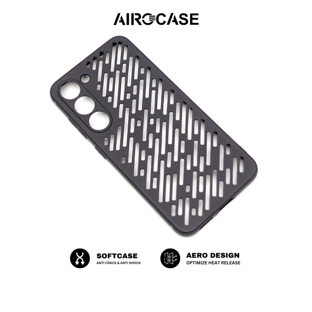 AIROCASE เคสนิ่มสําหรับ Samsung Galaxy S25 S24 S23 S22 S21 Plus FE Ultra