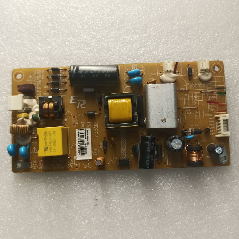 POWER BOARD / POWER SUPPLY PSU TV CHINA AOYAMA / อิจิโกะ ER924 (ORIGINAL อิจิโกะ / AOYAMA)