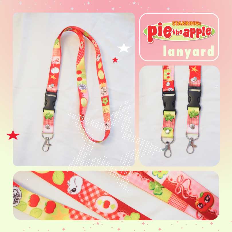 APPLE PIE – บัตรประจําตัว LANYARD [PIE THE APPLE]