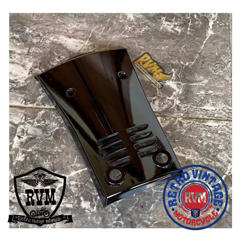 Force 1 Chest Hood Panel Tie Horn Cover Tie Yamaha Force 1 Yamaha Force 1 Force one Fiz สีดํา