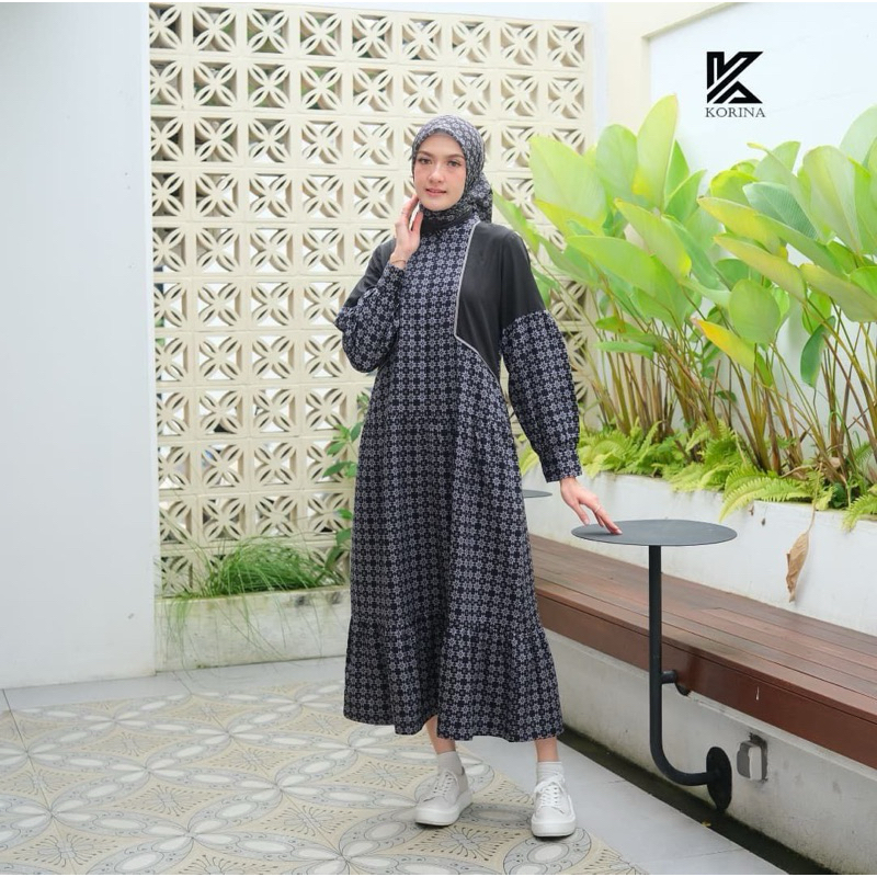 Zahra Marni Midi Dress โดย Korina