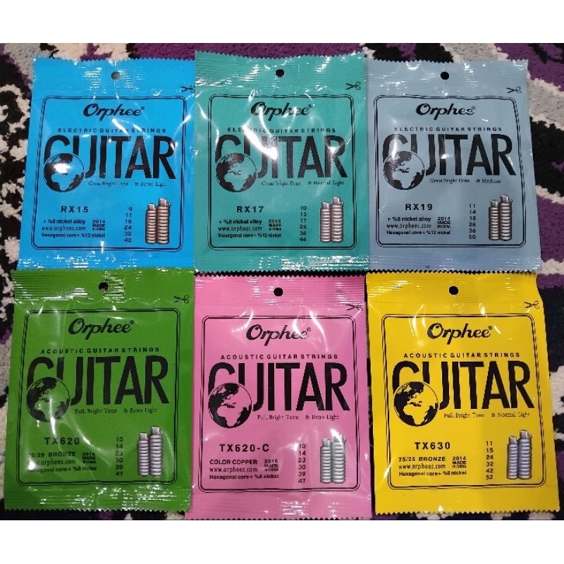 สายไฟฟ้าอะคูสติก Orphee Rx15 Rx17 Rx19 Tx620 Tx630