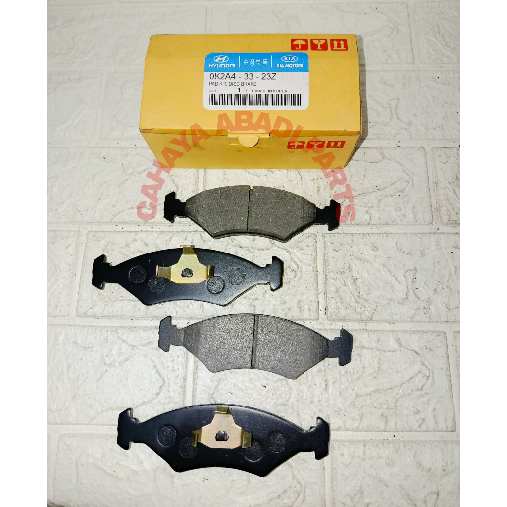 ผ้าเบรคหน้า KIA TIMOR SOHC DOHC 0K2A4-33-23Z