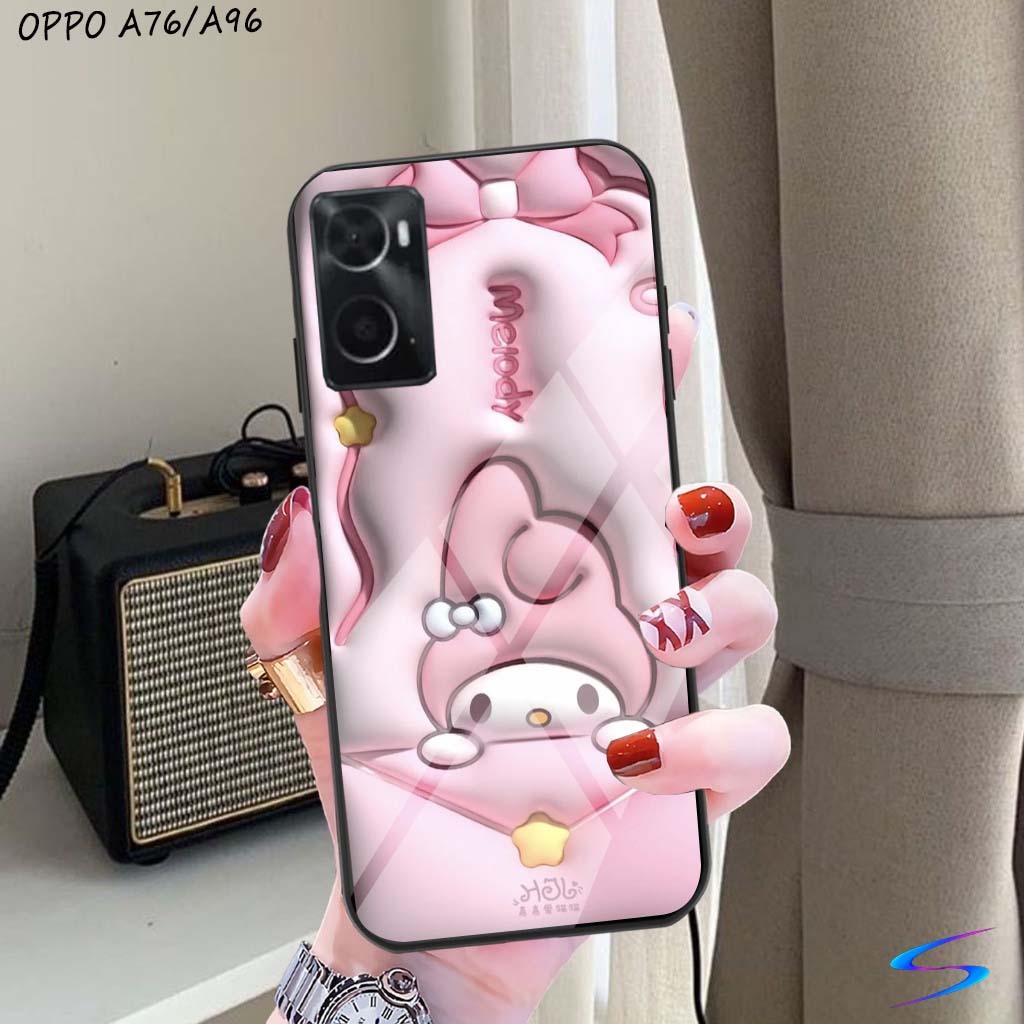 HP ล่าสุด Oppo A76/A96 CASE (เมโลดี้นูน) - Phone Case - Sheishore - Phone Case - Phone Softcase - Ph