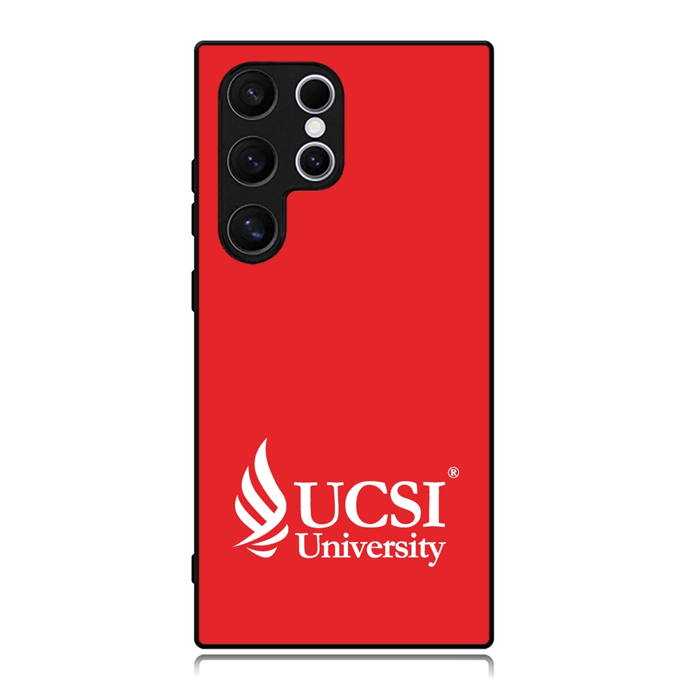 Samsung S25 S24 S23 S22 S21 S20 S9 Ultra Plus FE Edge Phone Softcase UCSI University College Uniform