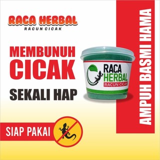 Racun Cicak Raca Herbal Sekali Hap Cicak Tewas