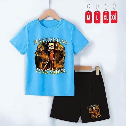 JONA Kids- Tung Sahur Childrens Stelan (2-10 Years) Unisex / เสื้อผ้าเด็ก / เสื้อยืดเด็ก