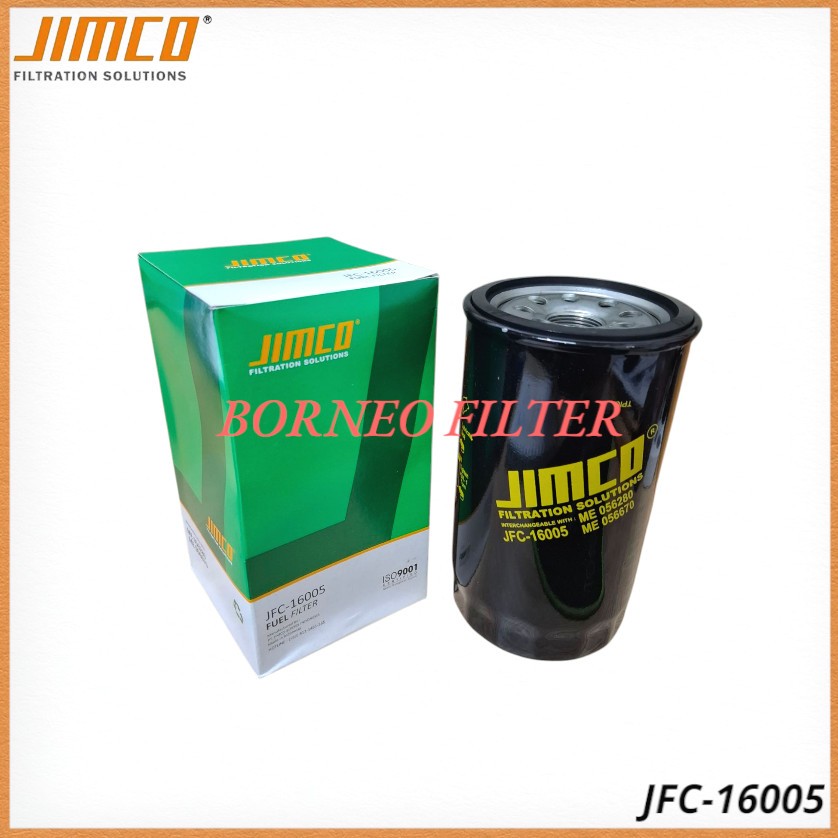 JFC-16005 กรองน้ํามันเชื้อเพลิง Jimco P550391 FF5467 FC-1005 BF798 SFF6280 J8620280 WK10022 FC1005 J