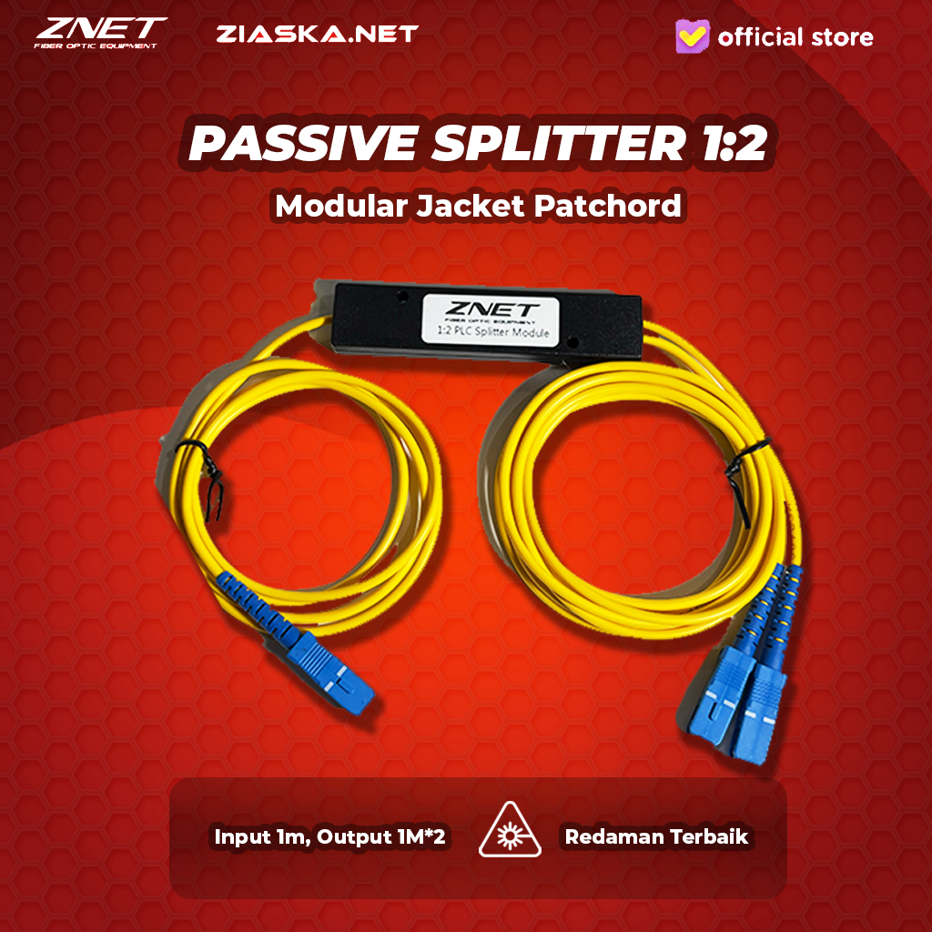 PASSIVE SPLITER MINI STEEL 1:2 SC UPC ABS PASSIVE SPLITER FO