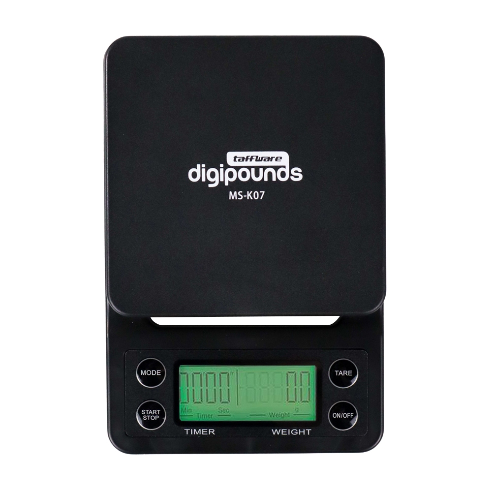 Digipounds Digital Coffee Scale Timer Coffee Scale 5kg 0.1g - สีดํา ถูกที่สุด