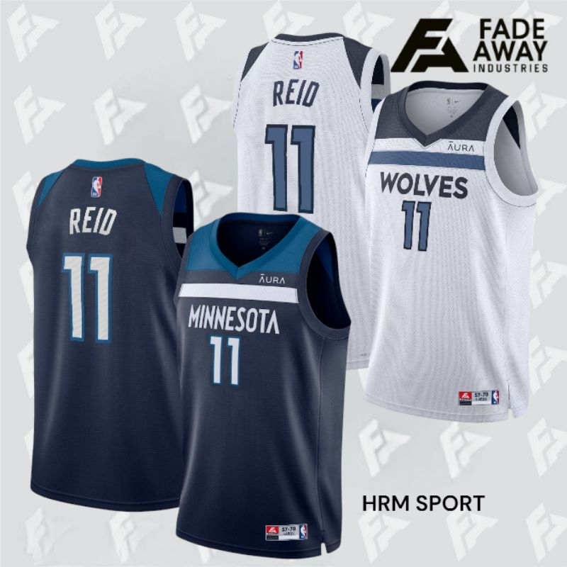 REID MINNESOTA BASKETBALL JERSEY, REID WOLVES 11