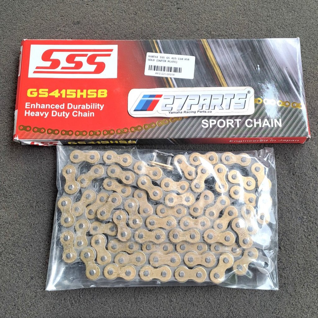 SSS CHAIN RX KING 415-110L HSB CHAIN RX KING SSS CHAIN RX KING 415-110L HSB