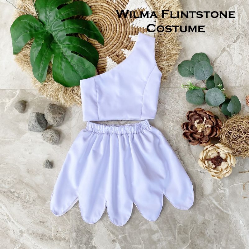 Wilma flintstones เครื่องแต่งกาย/wilma flintstone เครื่องแต่งกาย/wilma เครื่องแต่งกายสําหรับเด็กและผ