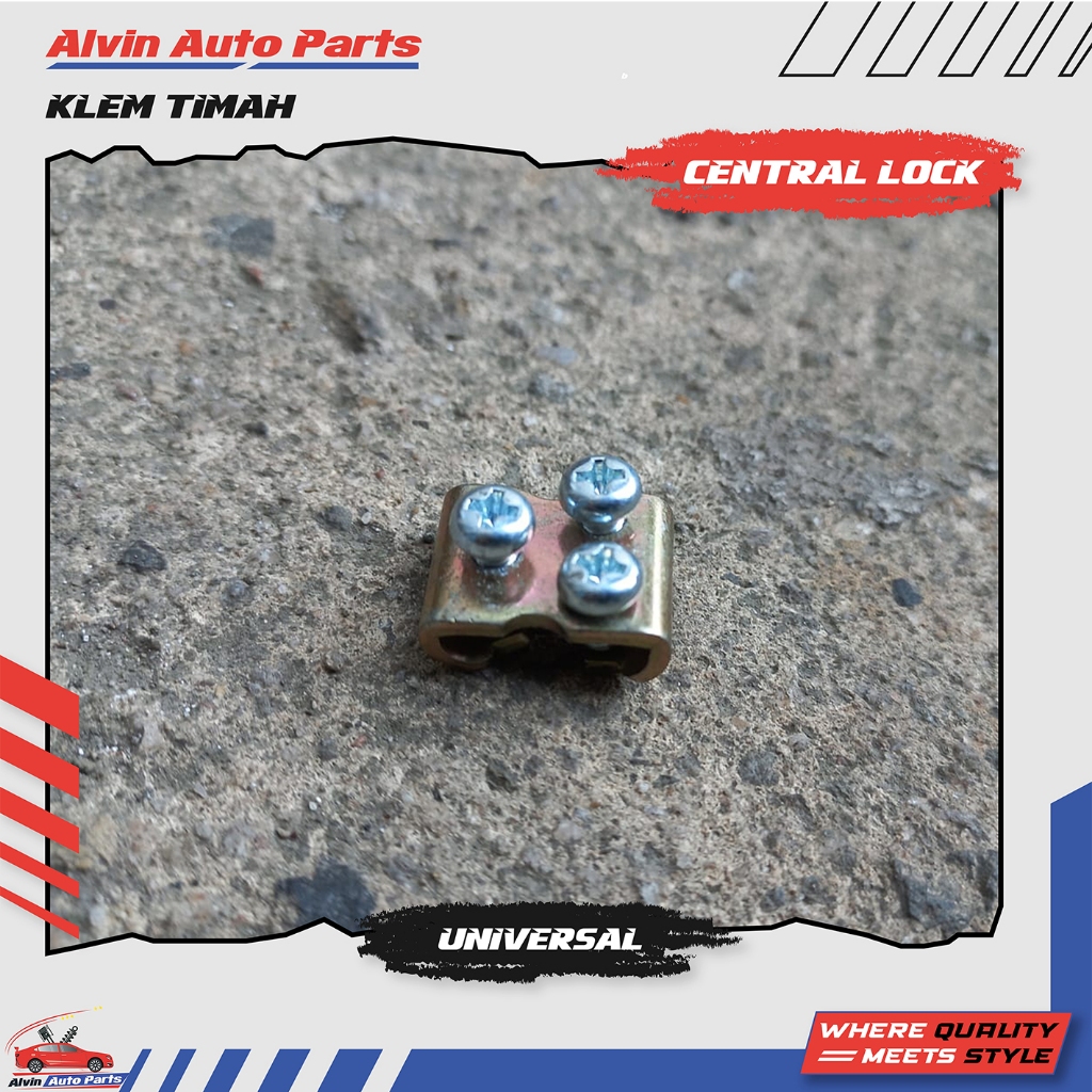 TIN CENTRAL LOCK ALARM CLAMP WIRE BIDING LOCK CENTRAL LOCK