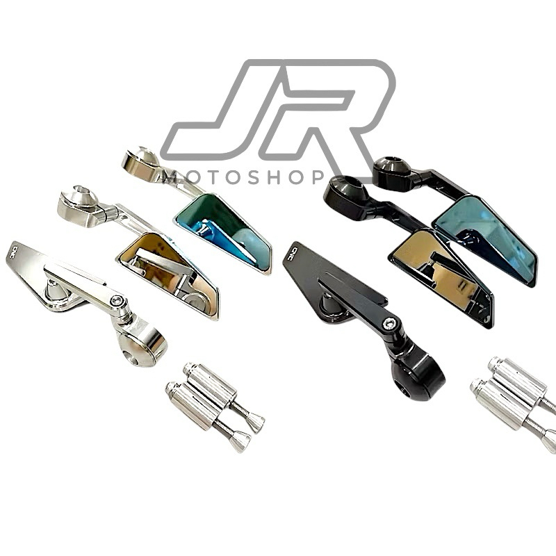 CNC RACING กระจกมองหลังบาร์ End รุ่น Rizoma Edge CNC Racing Universal รถจักรยานยนต์ / กระจกมองหลังรถ