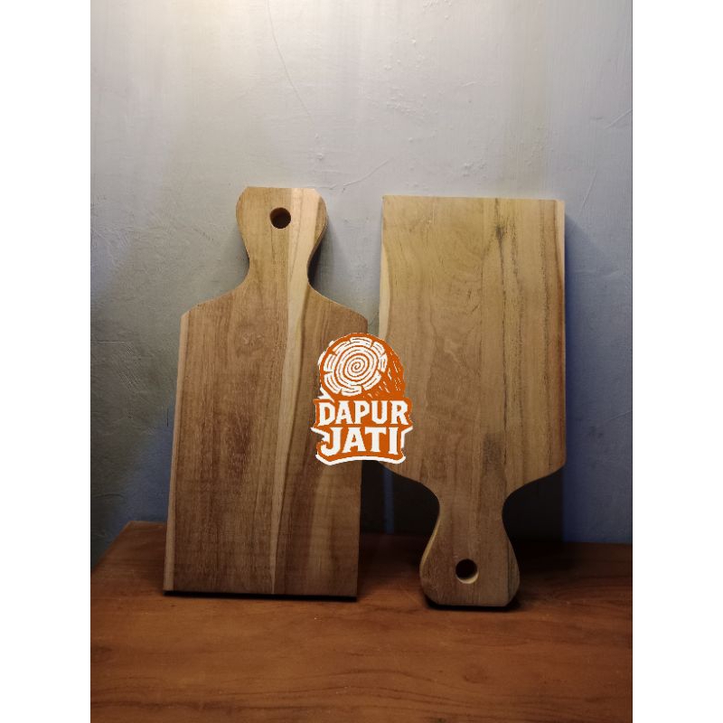 เขียงไม้สักจิ๋ว ขนาด 29,5x13x1.5 เครื่องครัว