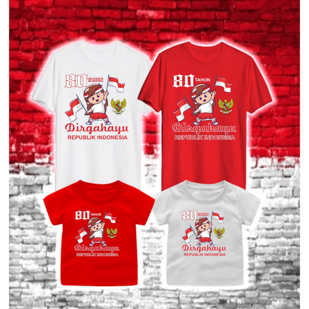 เสื้อยืดสําหรับเด็กหญิงและเด็กชาย TWO FLAGS, INDEPENDENCE AUGUST 1-12 Years/ADULTS, UK S-7XL, ใหม่ล่