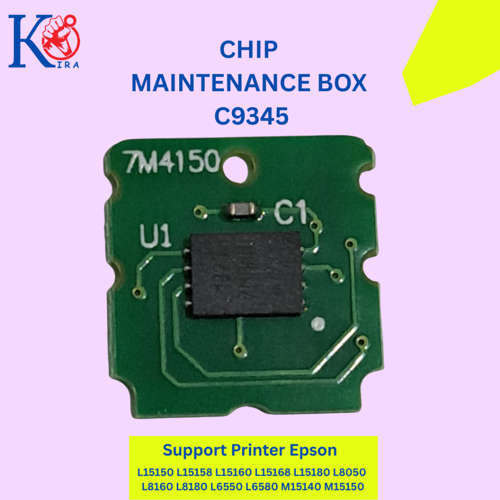 MB C9345 ชิปสําหรับ Epson L15150 L15158 L15160 L15168 L15180 L8050 L8160 L8180 L6550 L6580