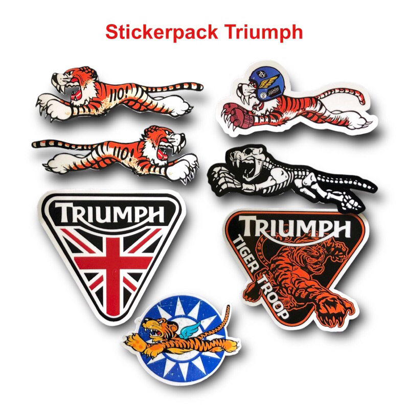 สติ๊กเกอร์แพ็ค / Triumph Motorcycle Unit