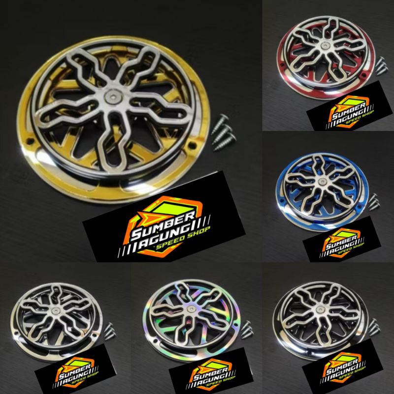 อะคริลิค Spinner พัดลมประเภท Hyper X PNP Beat Scoopy Vespa Sprint Primavera LX 123 Genio Fazzio Mio 