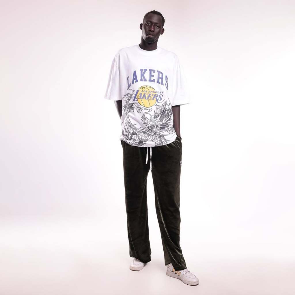 เสื้อยืด BASKETBALL / LAKERS DRAGON / OVERSIZE
