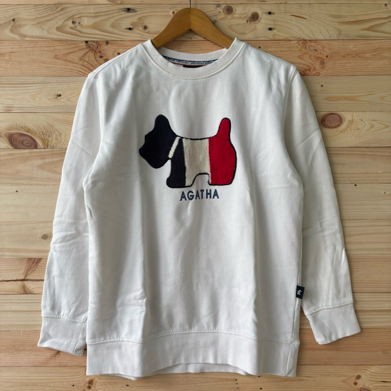 Crewneck Hoodie Agatha Paris Originals - สภาพดีมากสําหรับผู้ชายและผู้หญิง